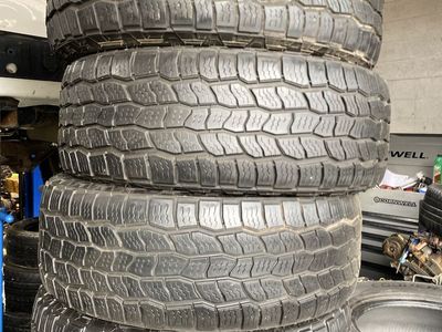 4 TIRES COOPER P255-65-17 DISCOVERER AT3 8/32 TREA