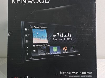 Kenwood DMX809S 6.8" Excelon mechless wireless and wired Apple Carplay and Android Auto