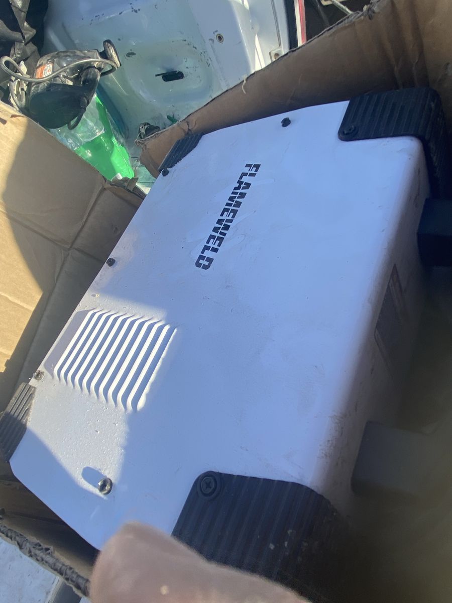 Flame weld plasma cutter