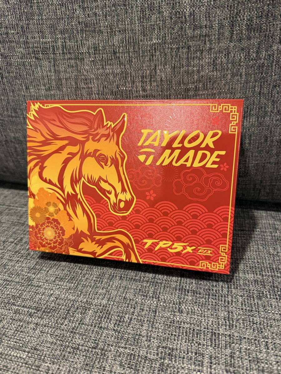 TaylorMade Limited Edition TP5x Pix Lunar New Year Golf Balls 1 Dozen