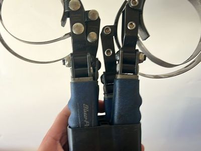 Blue-Point OFH1KT Oil Filter Wrench Set - Two Band-Style Wrenches in Holder