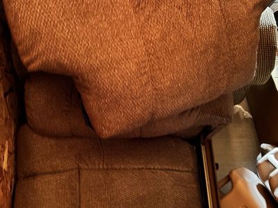 Brown Recliner Chair - Upholstered, Comfortable Seating