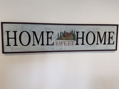 Large Home, Sweet Home Farmhouse Wall Hanging
