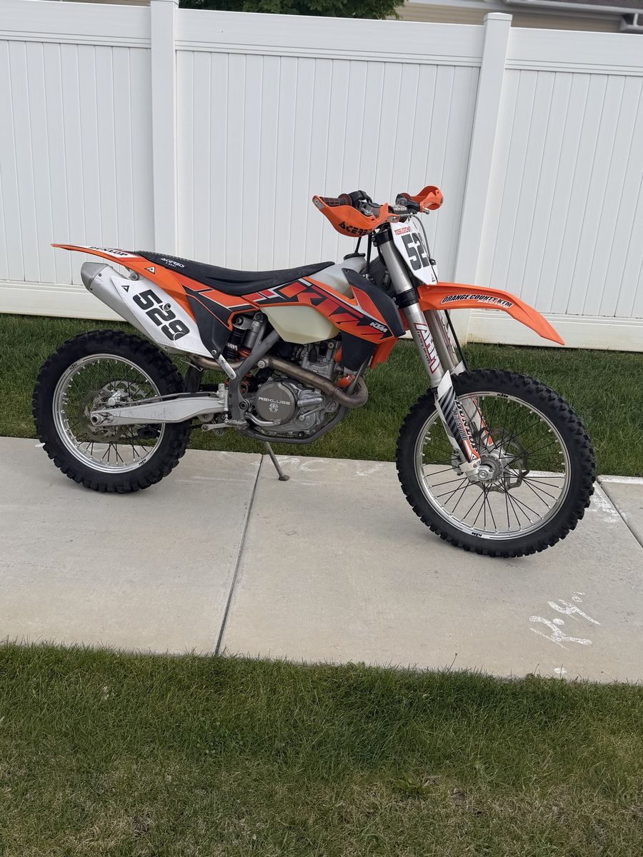 KTM 450xcw 2014 efi e start