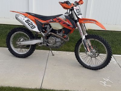 KTM 450xcw 2014 efi e start