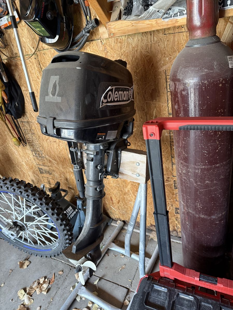 Coleman 5hp outboard motor