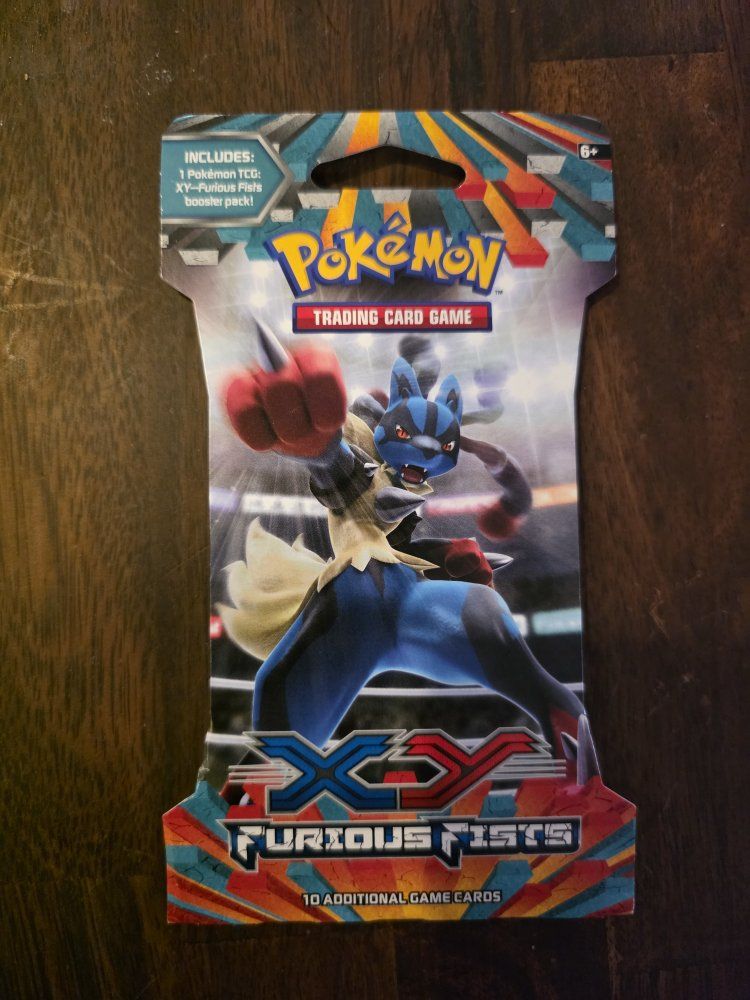 Pokemon TCG XY Furious Fists Booster Pack - Trading Card Game 2014 New Sealed