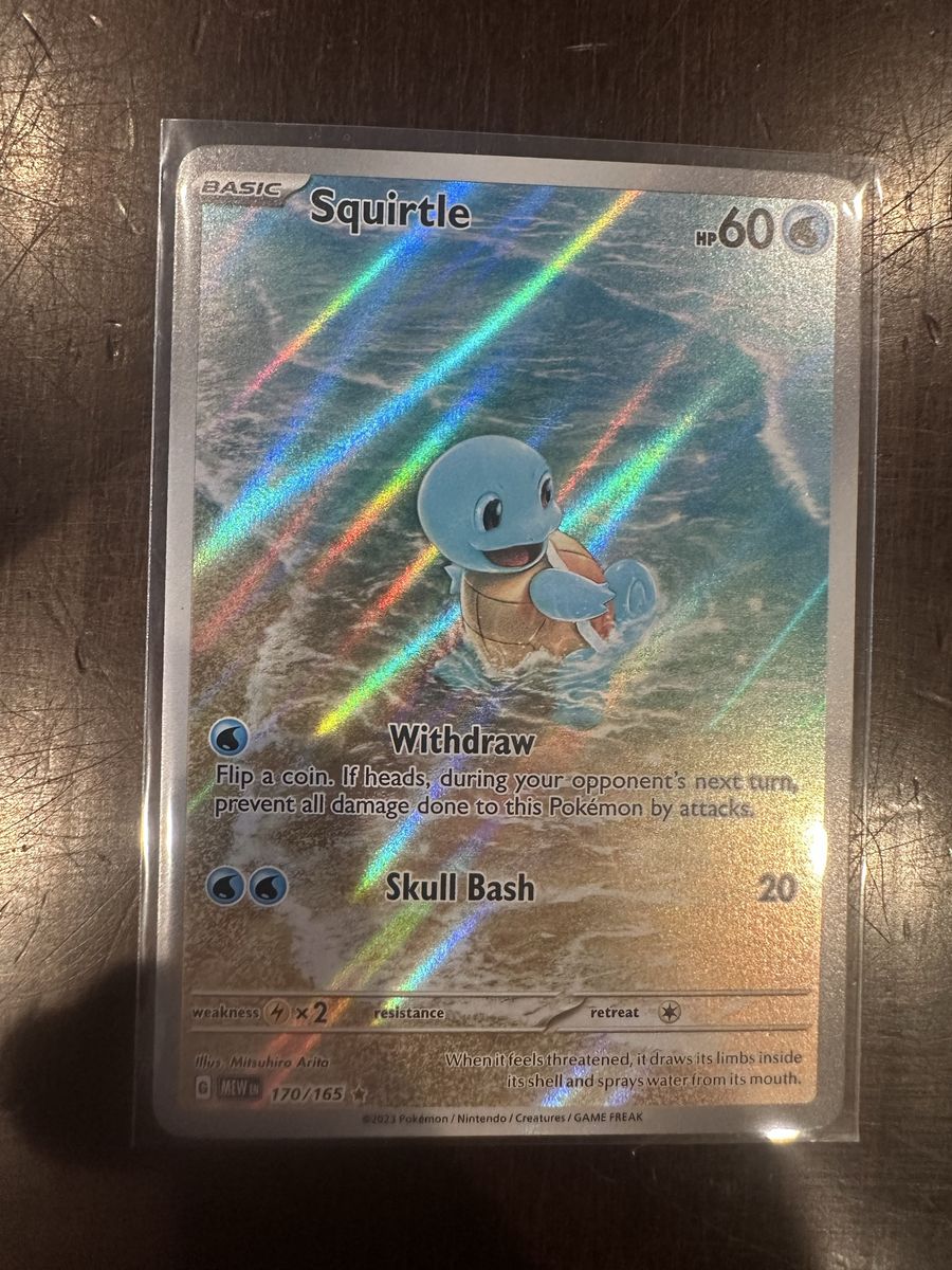 Squirtle 151 - Pokemon card