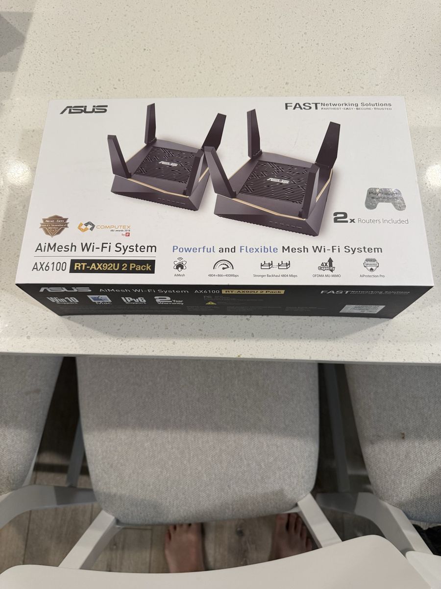 BRAND NEW AI MESH WIFI SYSTEM