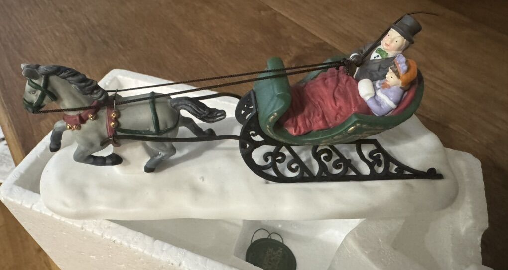 Dashing Through The Snow Porcelain Dept 56