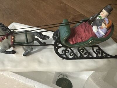 Dashing Through The Snow Porcelain Dept 56