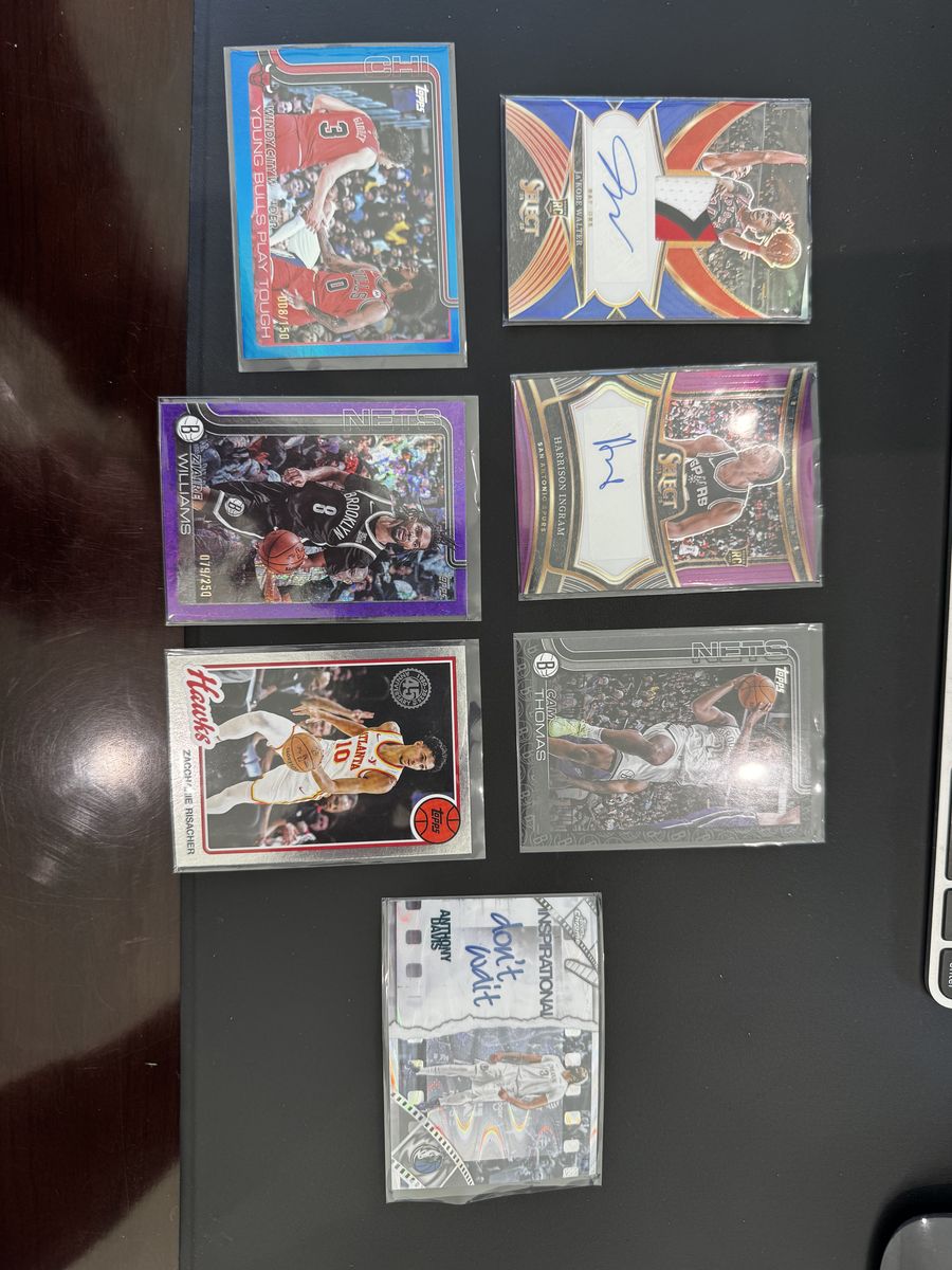 Numbered NBA Card Lot