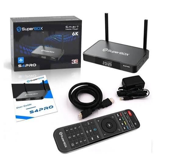 SuperBOX S4PRO 32GB 6K Smart Media Player