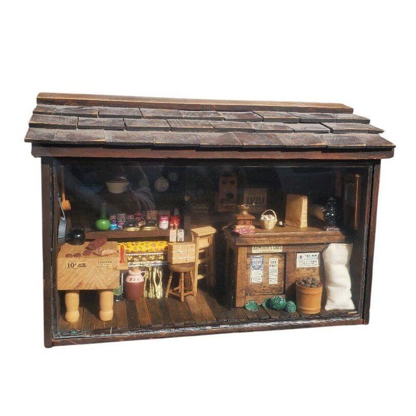 Vintage Room Box | Miniature General Store
