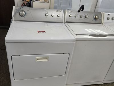 WHIRLPOOL TOPLOAD WASHER AND ELECTRIC DRYER SET!