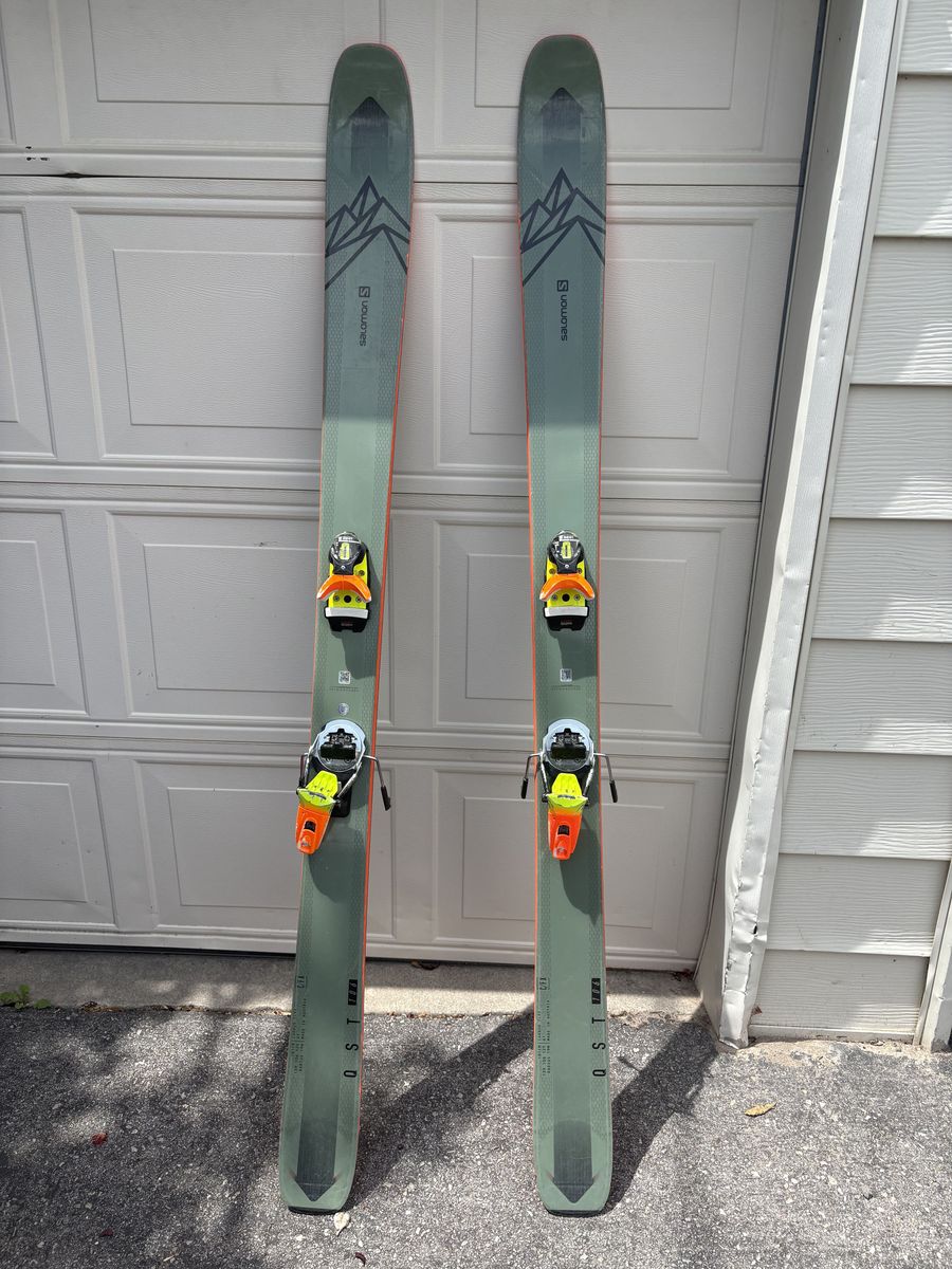 2021 181cm Salomon QST 106 Skis w/ Pivot Bindings — $200