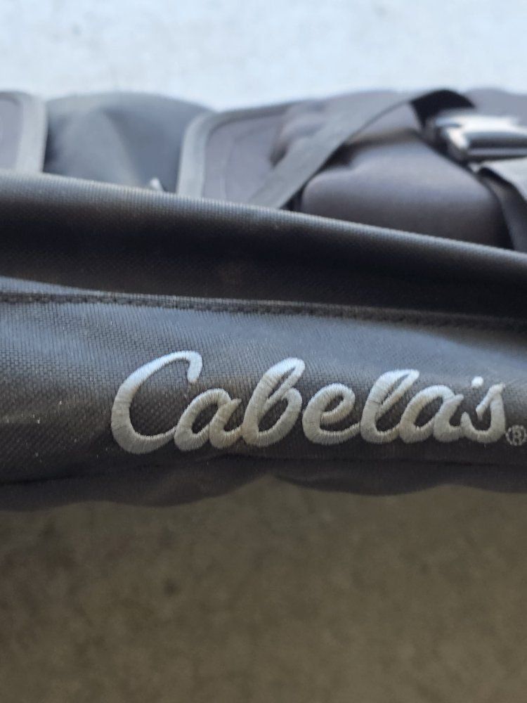 Cabela's Black 2-Compartment Soft-Sided Case/Bag