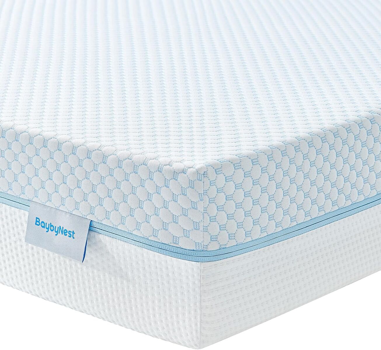 NEW 6" Dual Sided Crib & Toddler Mattress (Firm & Plush) - Cooling Gel Memory Foam, Lux Cooling Removable Cover