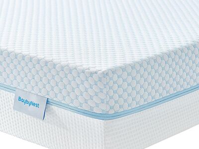 NEW 6" Dual Sided Crib & Toddler Mattress (Firm & Plush) - Cooling Gel Memory Foam, Lux Cooling Removable Cover