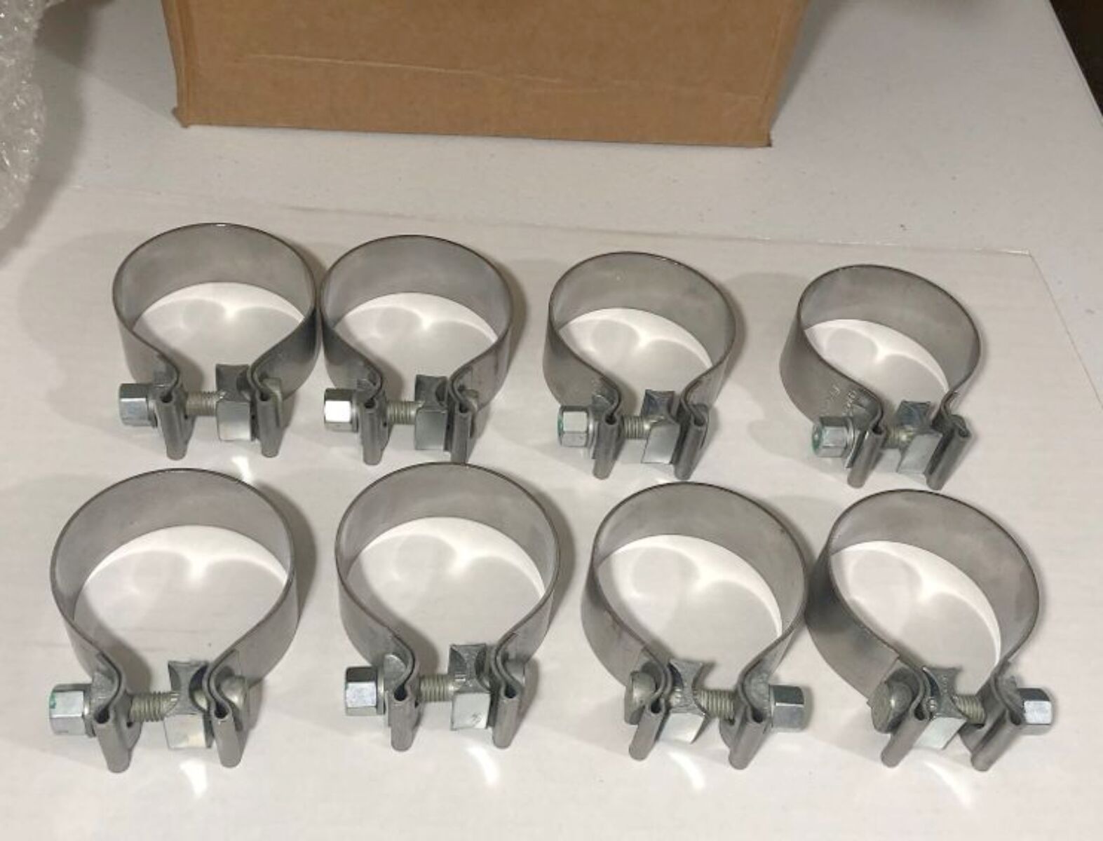 ACCUSEAL 70-0288 3 INCH Exhaust Clamps (Set of 10) NEW