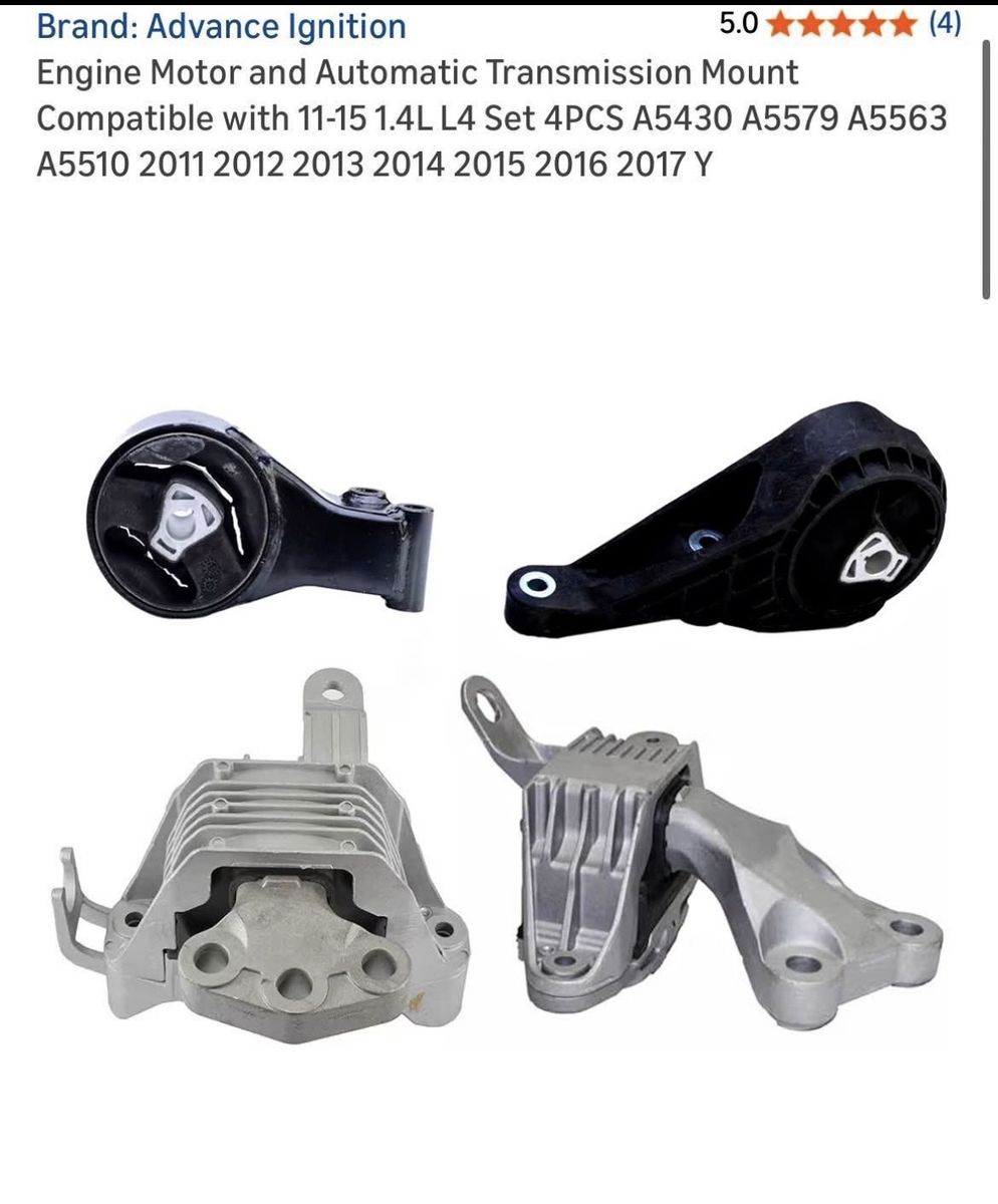 Engine and Transmission Mount for Chevy Cruze