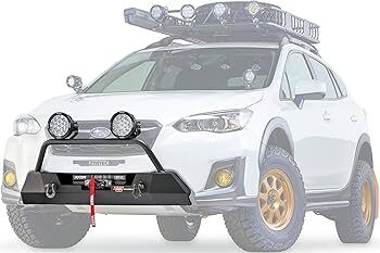 WARN 106221 Semi-Hidden Winch Mounting Kit, Fits: Subaru Crosstrek (2018-2020)