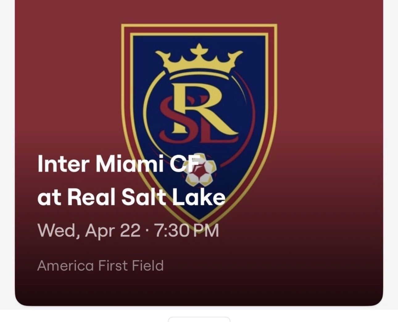 Inner Miami CF With Massi Vs ReAl Salt Lake