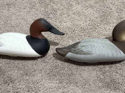 Canvasback decoys, Charlie Joiner