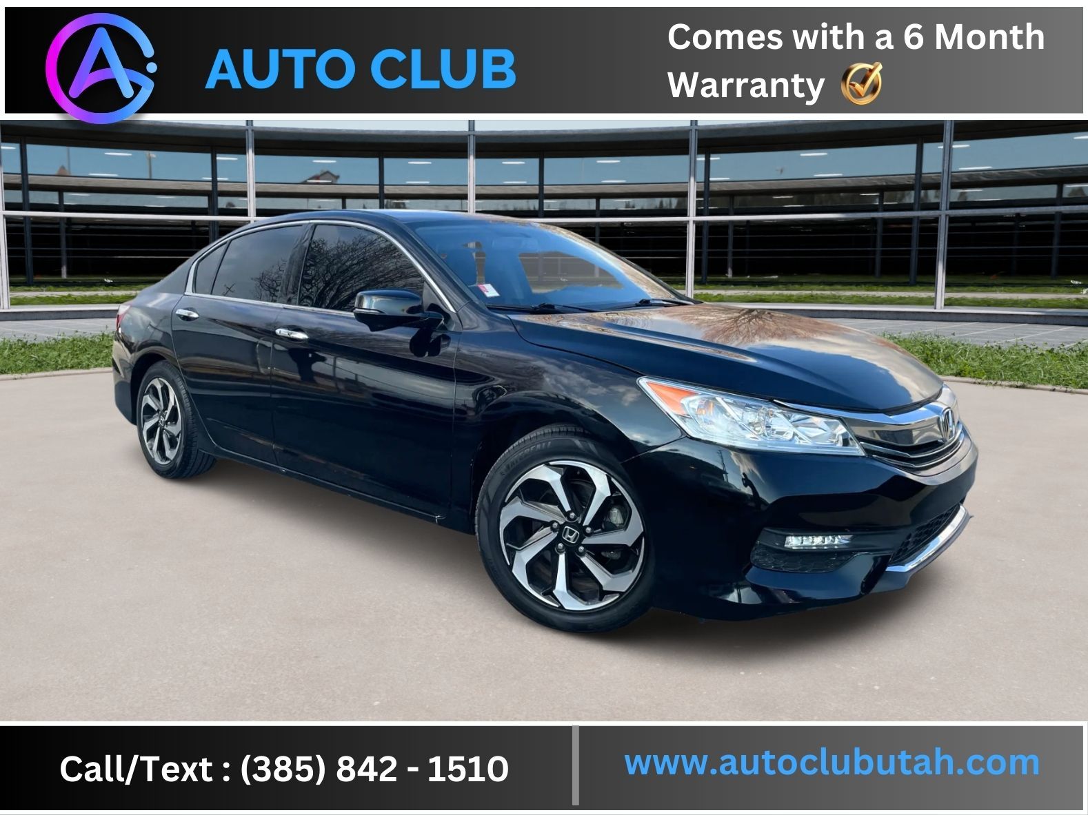 2017 HONDA ACCORD EX-L V-6