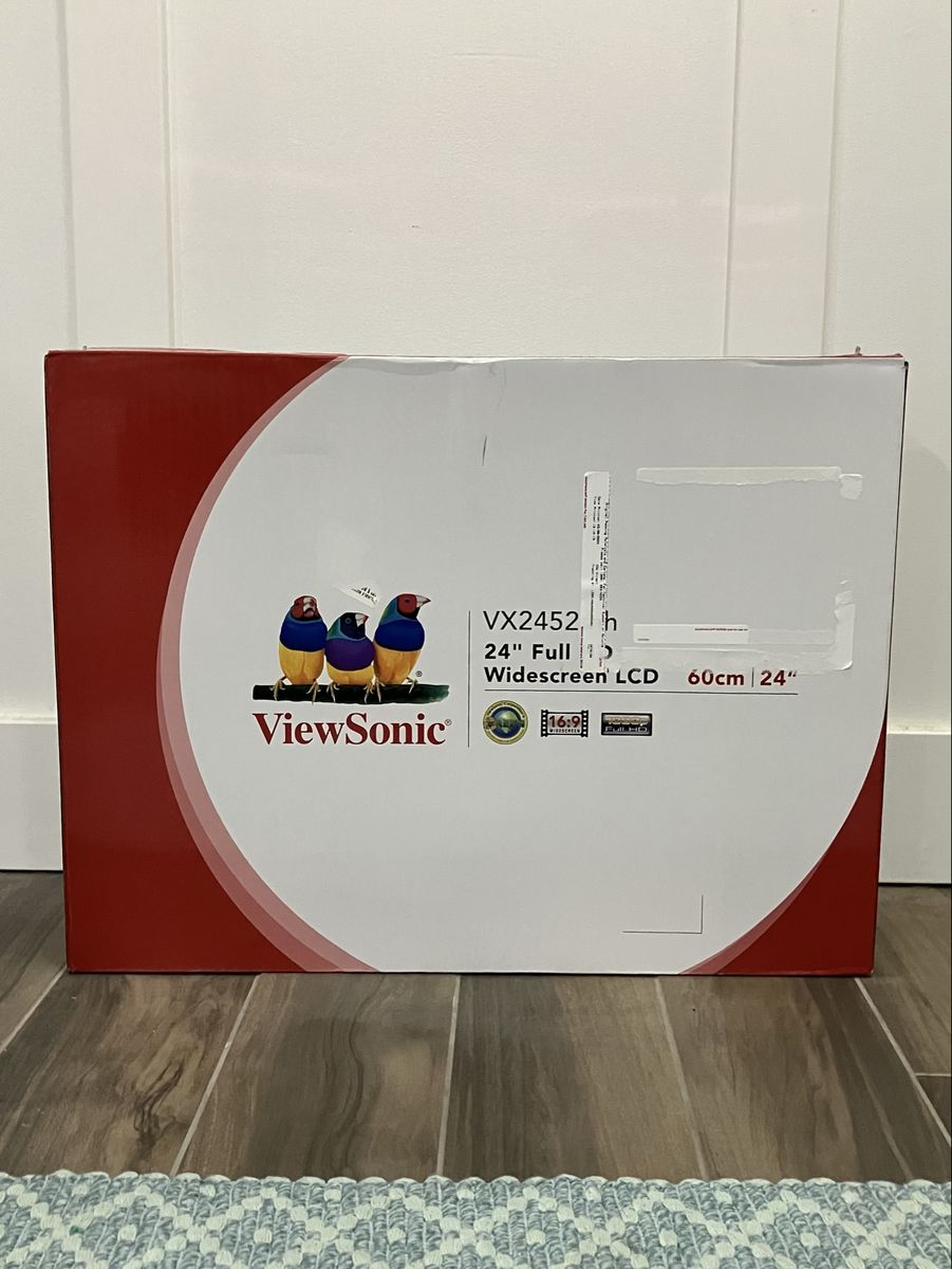 ViewSonic VX2452mh 24" Full HD 1080p Widescreen LCD Computer Monitor