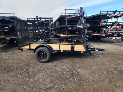 2026 Built Trailers 5X10 SA 3.5K Utility Trailer