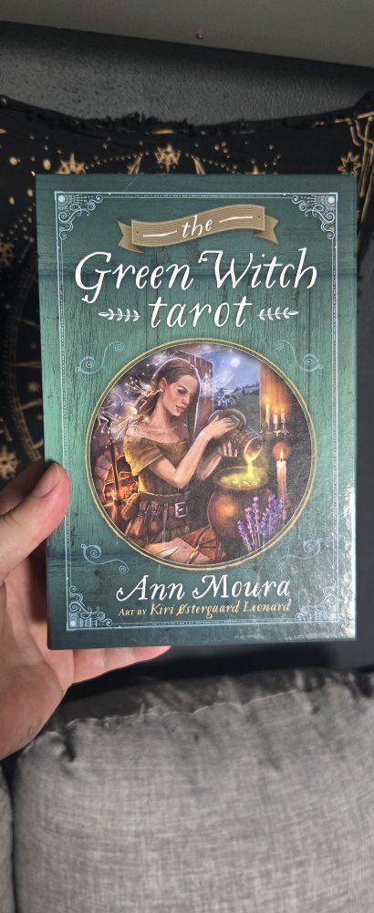 The Green Witch Tarot by Ann Moura Illustrated Deck