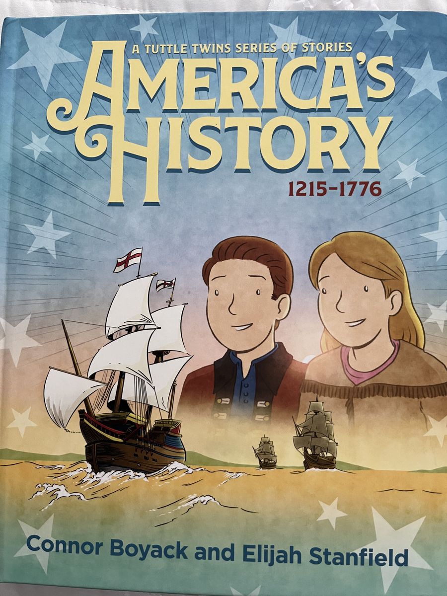 Like New:  Tuttle Twin's America's History 1215-1776