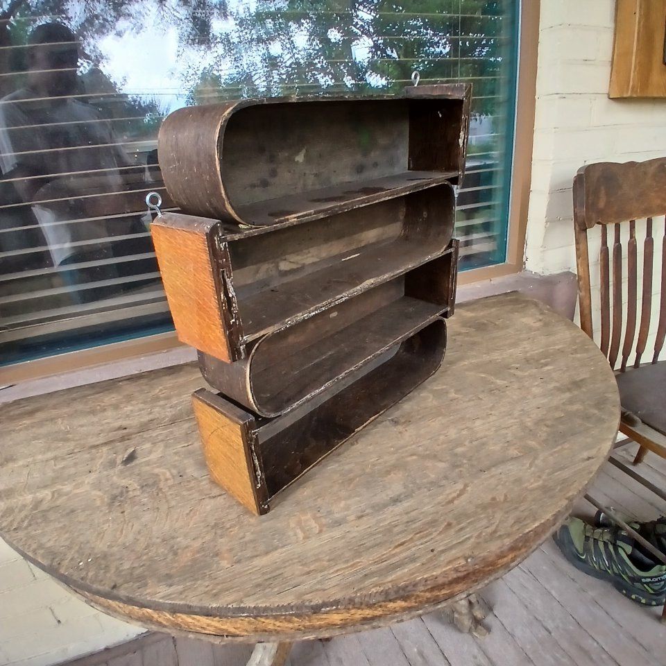 Antique display shelf (wall hanging)