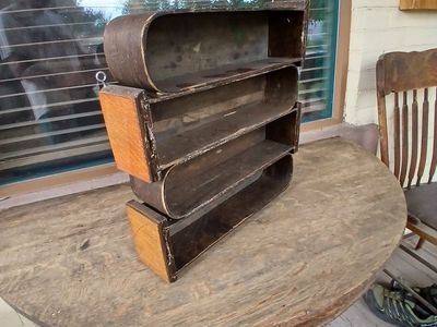 Antique display shelf (wall hanging)