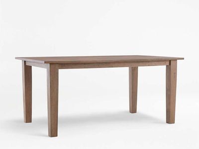 New Crate&Barrel Solid Wood Dining Table for 6