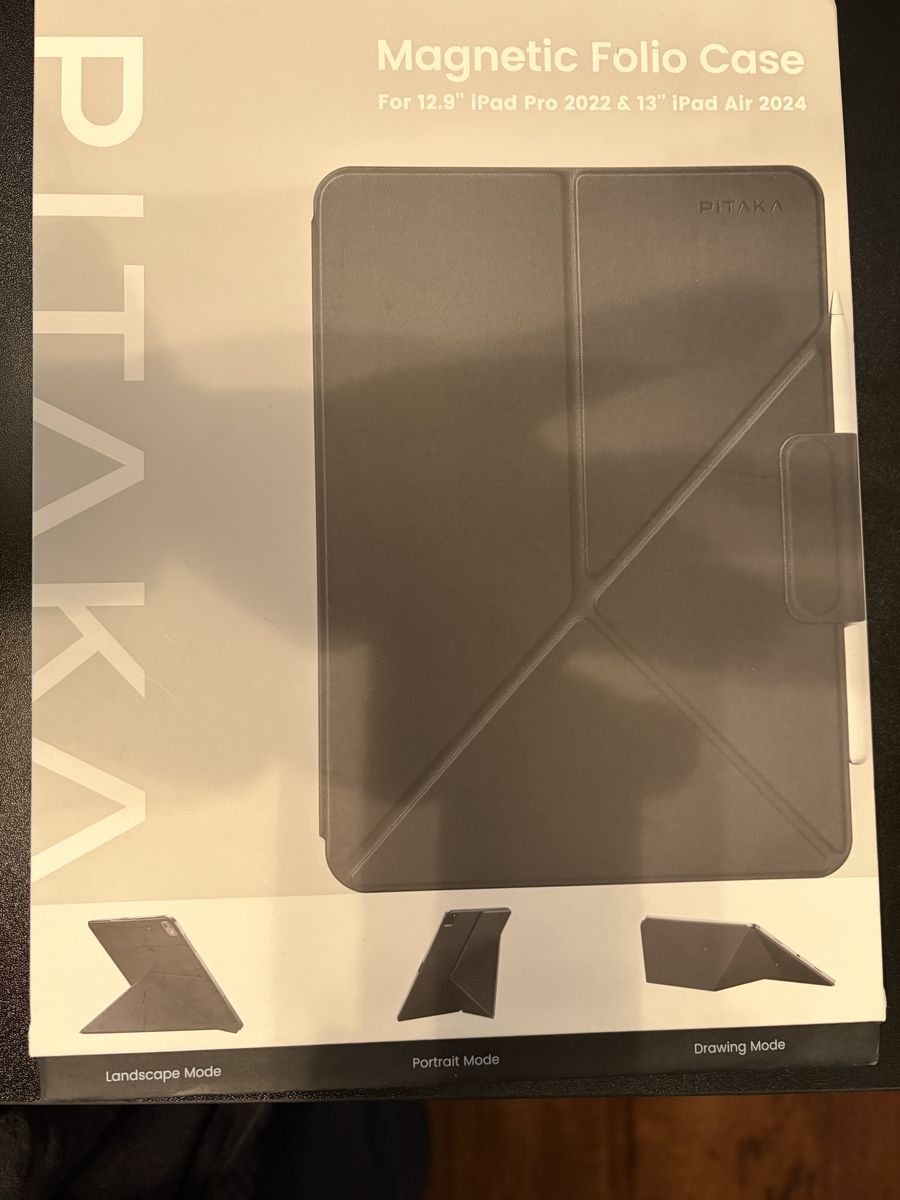iPad Air/Pro 13 inch cases/screen protectors.