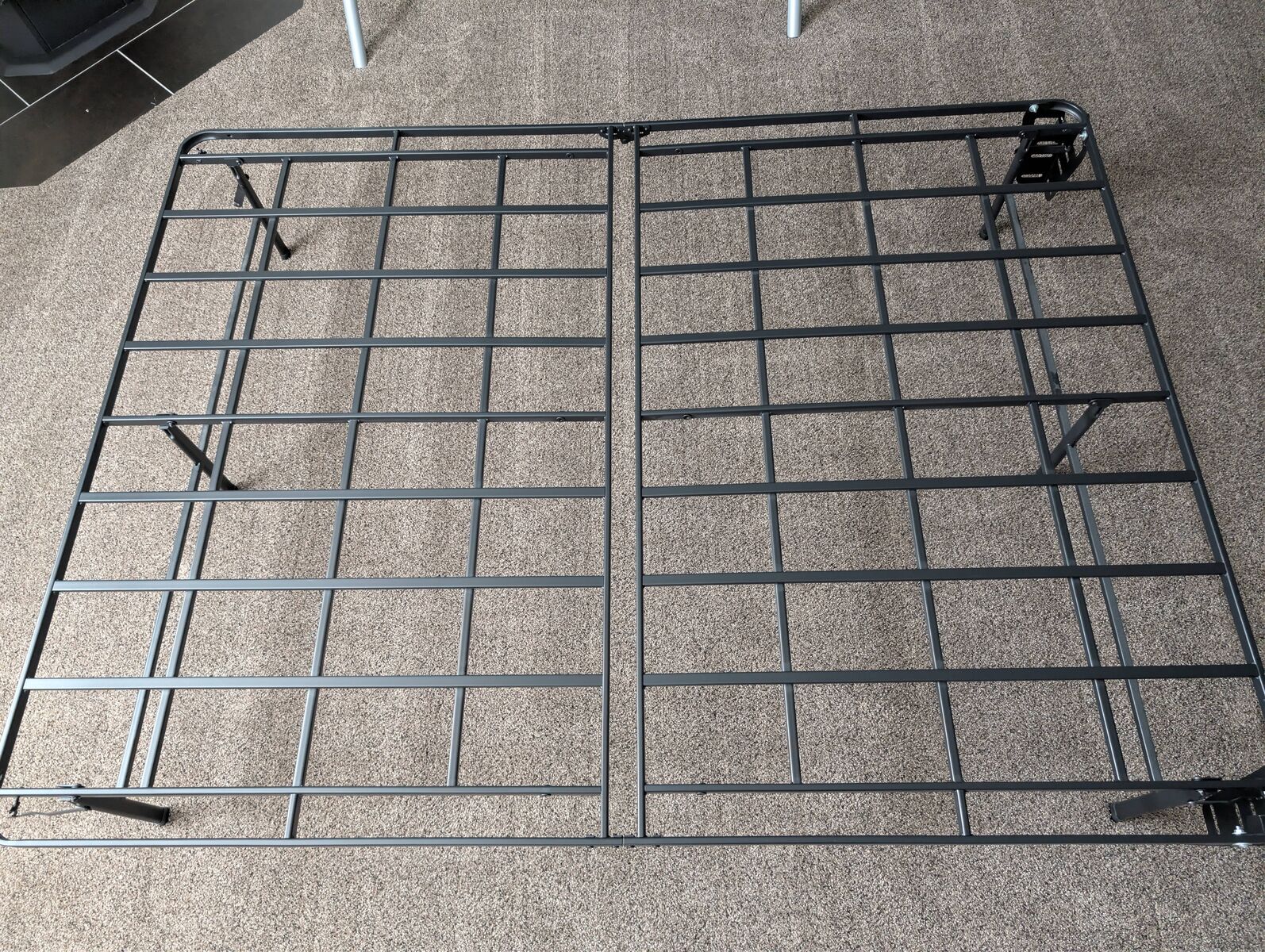 Queen Size Purple Mattress Bed Fram