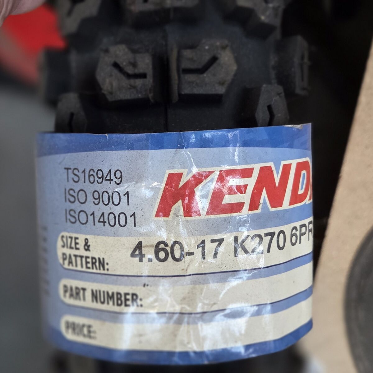 Kenda Motorcycle Tire