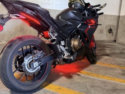 2020 Honda CBR500R Motorcycle - Clean Title, New Tires, Underglow, ~11.4k Miles