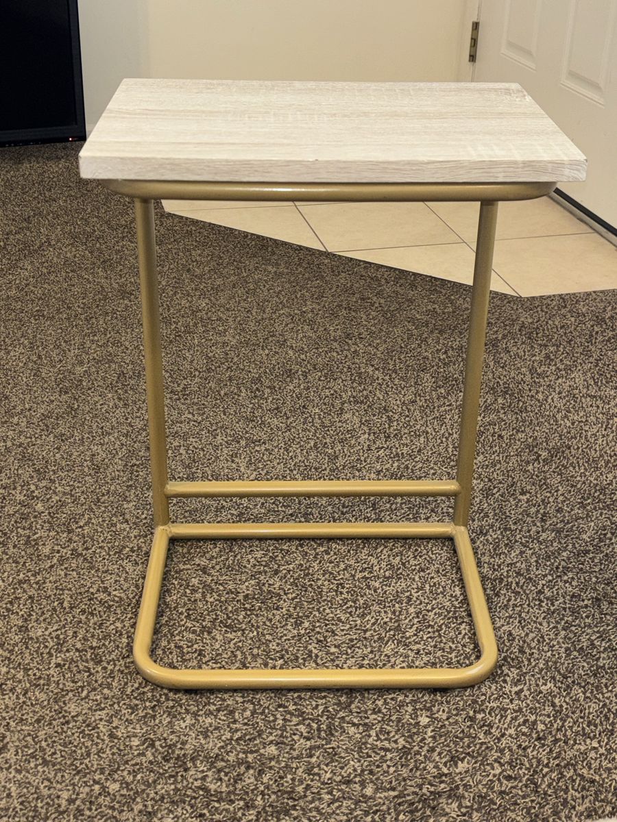 3 foot tall C – table / TV tray table/ sofa table/ and table $5