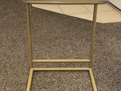 3 foot tall C – table / TV tray table/ sofa table/ and table $5
