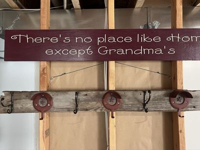 Rustic home, decor, and coat hanger