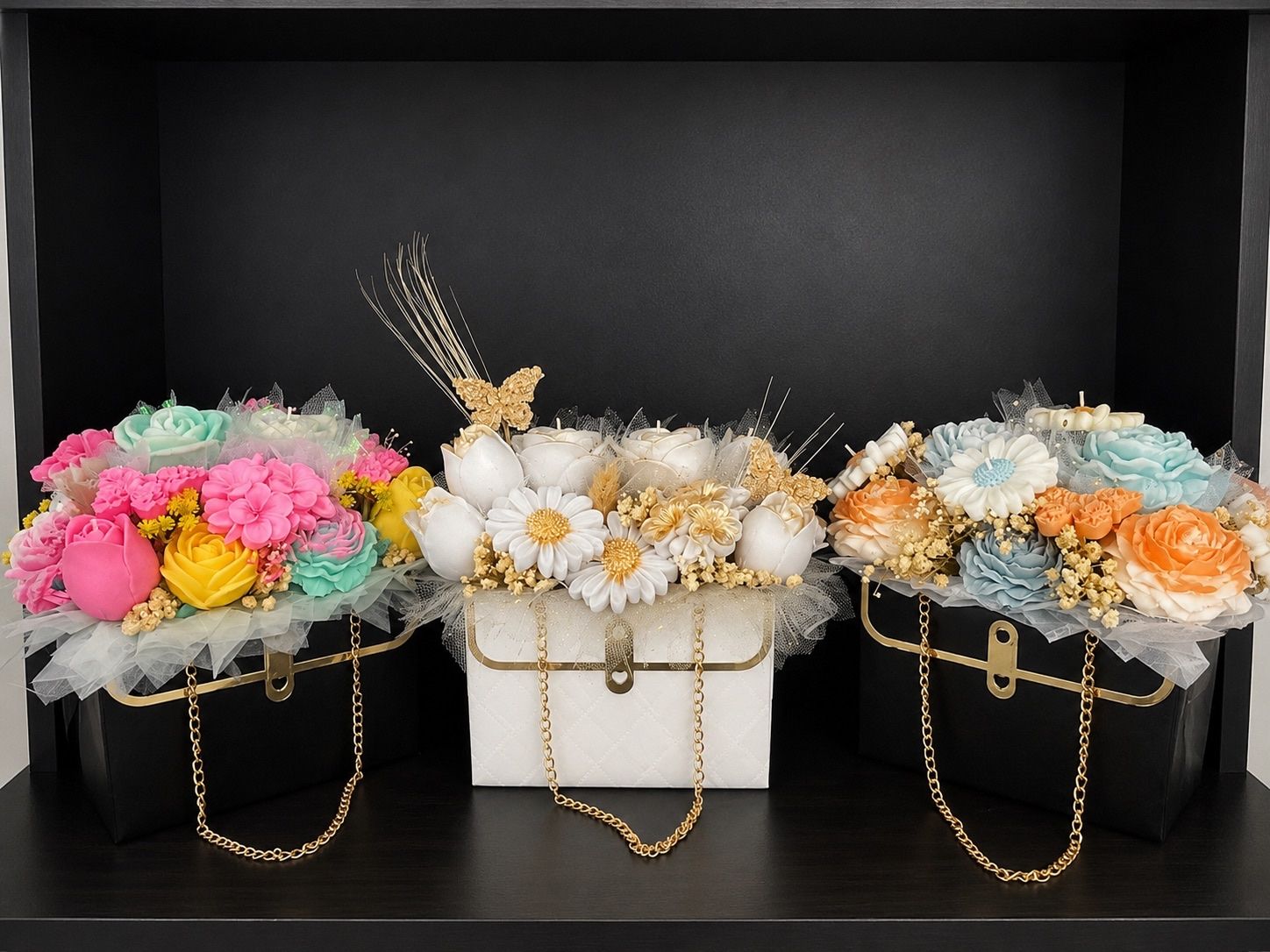 Luxury Candle Bouquet – The Perfect Gift