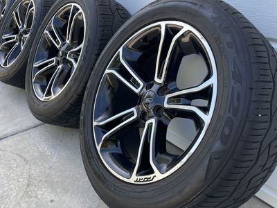 265/50r20 Nitto NT420 Tires - Ford Explorer Sport Wheels 5x114.3mm