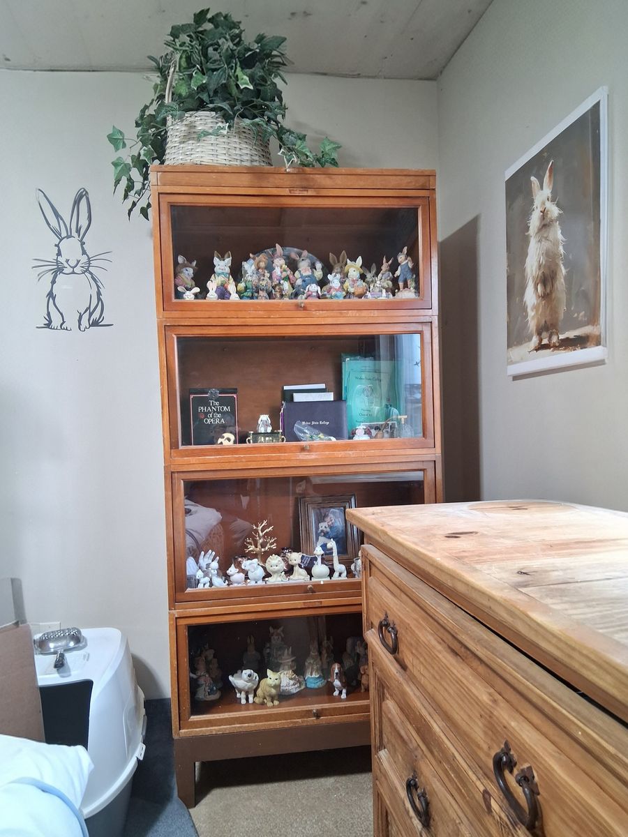 Globe-Wernicke Barrister Bookcase, Vintage Lawyer Cabinet, Stacking Bookcase