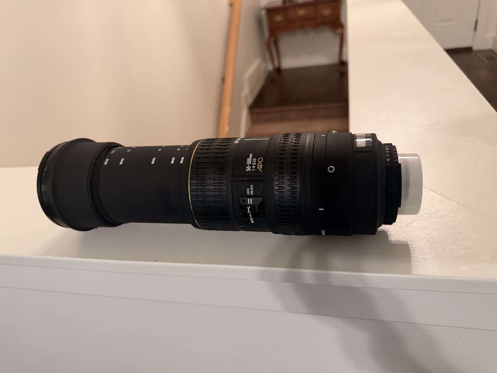 Sigma 50-500mm f/4-6.3 D APO HSM Telephoto Zoom Lens