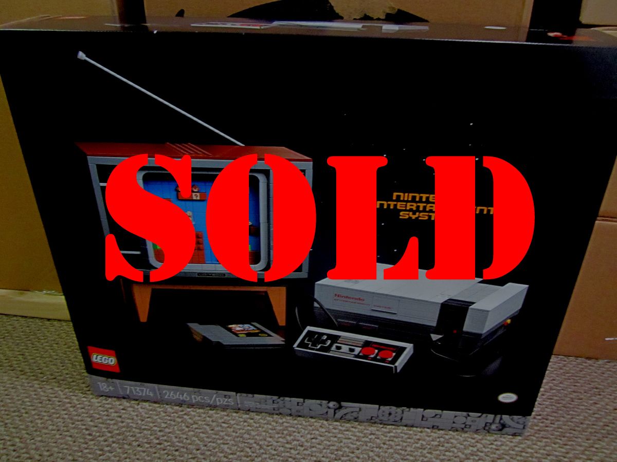 SOLD - Lego 71374 NES Nintendo Entertainment System New Sealed