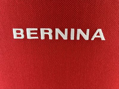 Bernina Red Sewing Chair