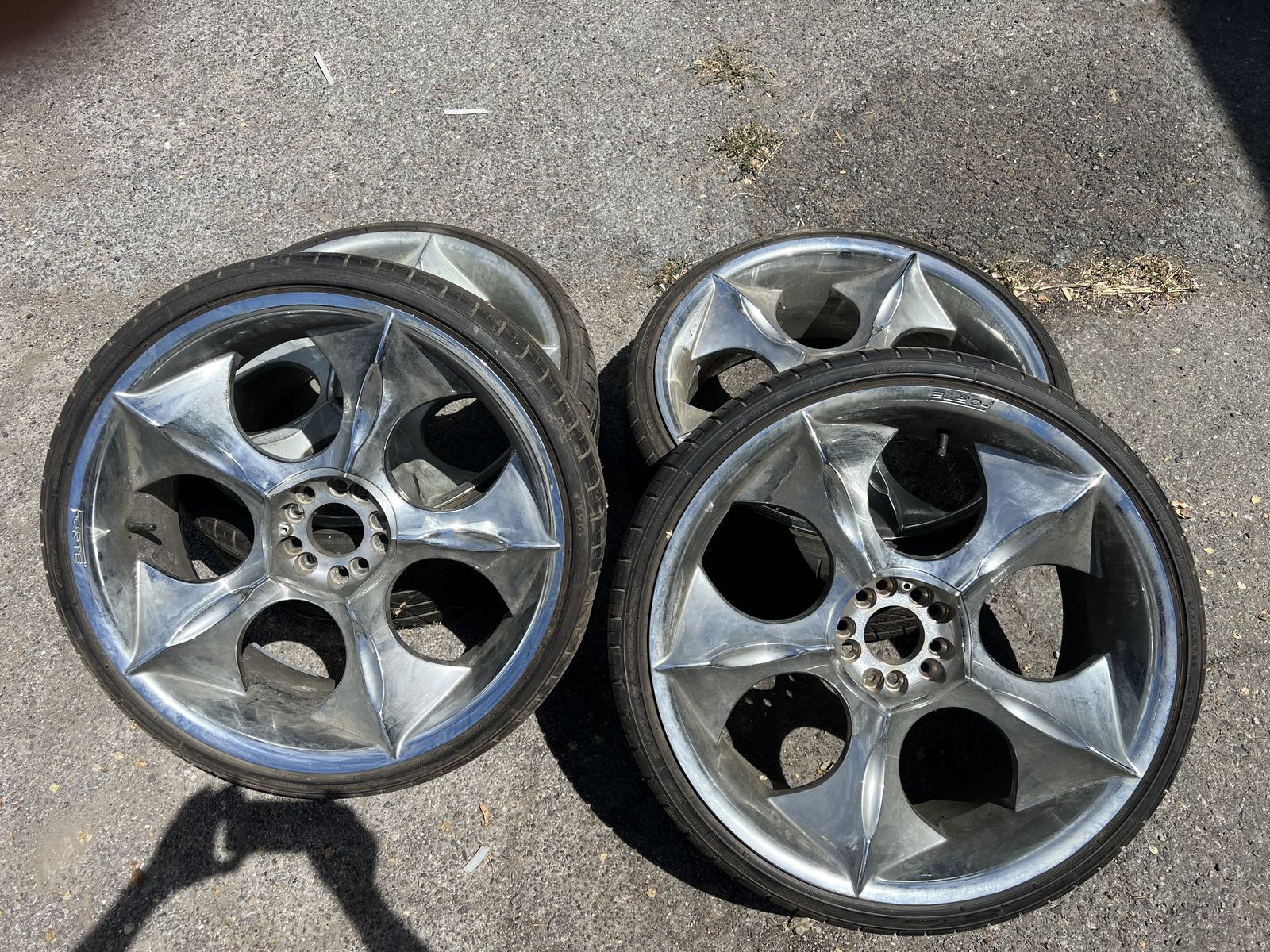 22” rims & tires